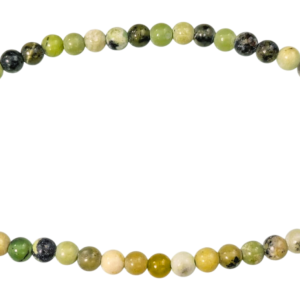 Bratara Crisopraz Citron 4mm -Abundenta Universului