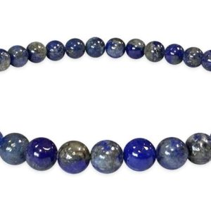 Bratara din Lapis Lazuli 4mm A, pentru intelepciune si evolutie spirituala