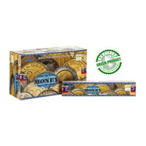 Betisoare Naturale Parfumate Money, Satya 15g(12-15buc)