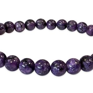 Bratara din Charoit A 6mm, pentru vindecare profunda si eliberarea de frici