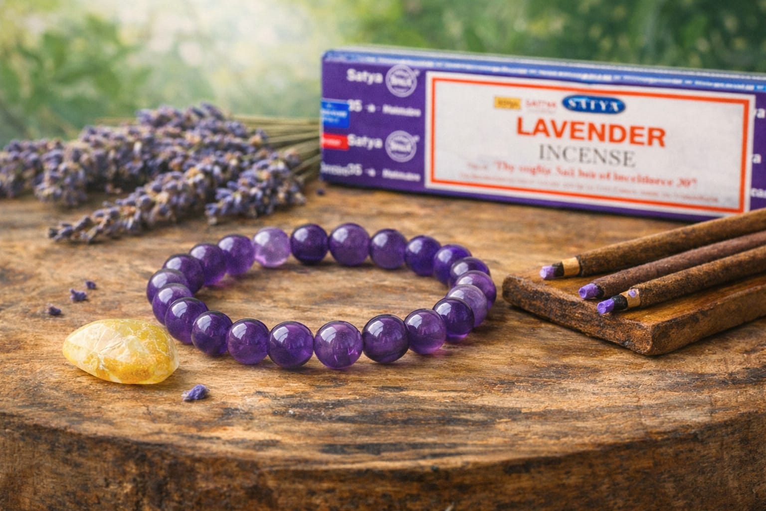 IMG-20260206-WA0006 Ritual pentru Armonie interioara - ametist, citrin si lavanda - Echilibru si liniste pentru suflet - imagine 1