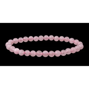 Bratara din Cuart roz A 6mm, pentru iubirea de sine