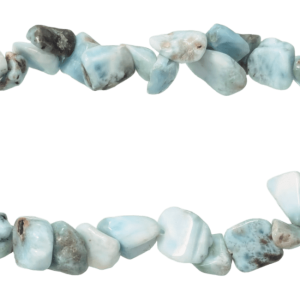 Bratara din Larimar chips A, calitate inalta, pentru comunicare si stabilitate energetica