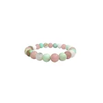 Bratara din Opal Roz si Crisopraz 8mm AA, pentru seductie si prosperitate